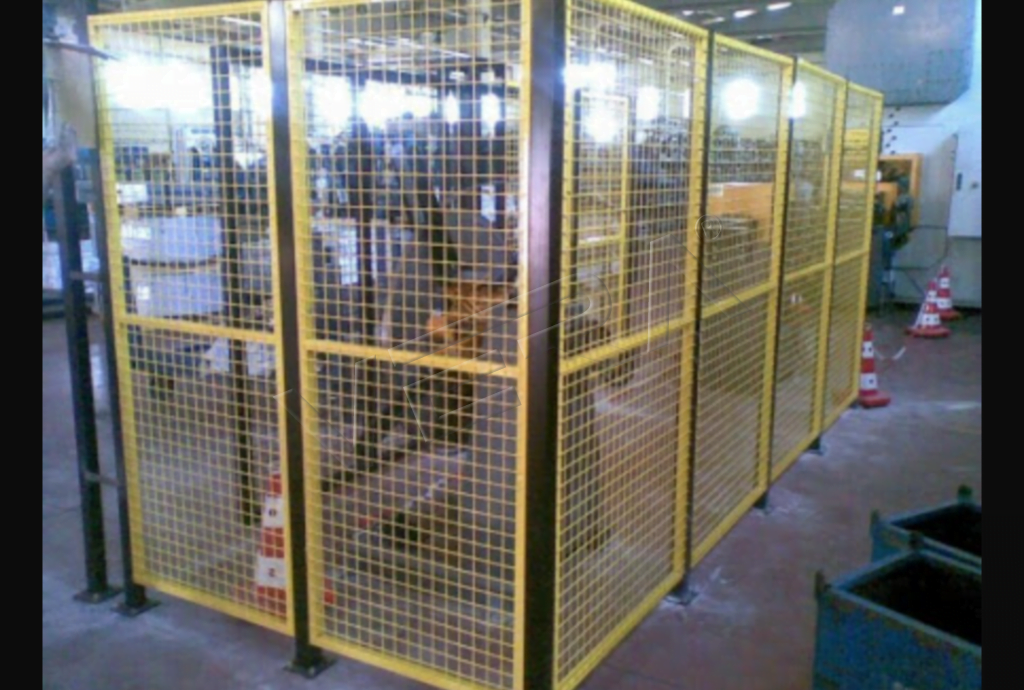 Fabrika Tel Çit Bölüm Kapama Üretimi Montajı